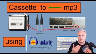 How to copy Cassette to MP3  to your laptop [upl. by Assin977]