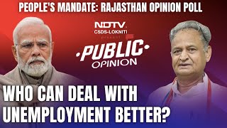 NDTV Survey Who Can Deal With Unemployment Price Rise Better  NDTVs Public Opinion [upl. by Holcomb]