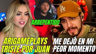 JUAN GUARNIZO REVELA QUE ARI LO DEJÓ EN SU PEOR MOMENTO ARIGAMEPLAYS SE EXPONE REBORN ARREPENTIDO [upl. by Epolulot]