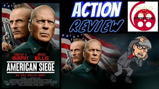 American Siege 2022 Action Film Review Bruce Willis [upl. by Ahsiemaj]