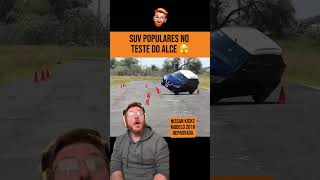 Nissan Kicks Quase Capota no Teste do Alce carros shorts automobile podcast nissan humor [upl. by Alleris689]