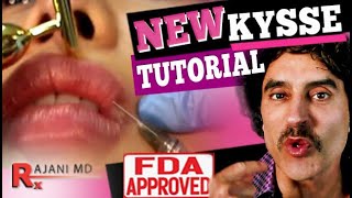 KYSSE RESTYLANE LIP FILLER TUTORIAL  Kysse New Lip Filler Before and After Picture [upl. by Dorian407]