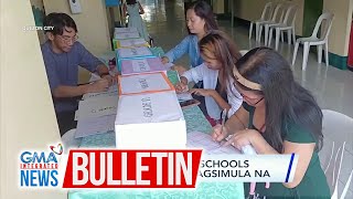 Enrollment sa public schools para sa SY 20242025 nagsimula na  GMA Integrated News Bulletin [upl. by Erbas301]