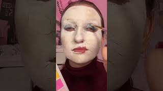 CRACKED DOLL MAKEUP TUTORIAL 😨😨😨 makeuptrends makeup halloweenmakeuplook halloween [upl. by Animor]