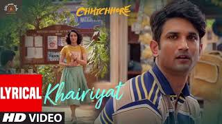 New version song  Khairiyat poochho  Chhichhore  Arijit Singh  Shadab Rayeen  song music [upl. by Irtimid958]