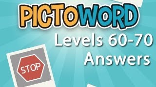 Pictoword Levels 6070 Answers [upl. by Nowaj211]