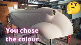 messerschmitt kr200 restoration PART 5 Paint it we must [upl. by Barger678]