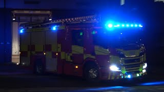 Next Generation Fire Truck Bradfords 2nd Pump Ladder Turnout  West Yorkshire Fire And Rescue [upl. by Greer246]