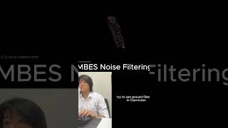 MBES Noise filtering pointcloud multibeam surveying y [upl. by Trever]