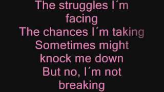 Miley Cyrus  The Climb  LyricsSongtext [upl. by Sivet]