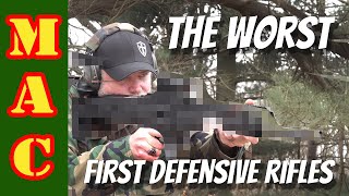 Picking the wrong defensive rifle [upl. by Odarbil]