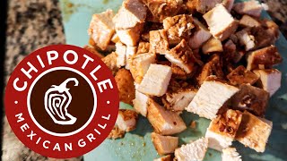 HOW TO MAKE CHIPOTLE CHICKEN  CHIPOTLE COPYCAT RECIPE [upl. by Zerline]