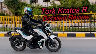 2023 Tork Kratos R Electric Bike Details Ride Review  On Road price  Range amp Top Speed [upl. by Mila]