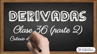 CONCAVIDAD y criterio de la derivada SEGUNDA  Demostración  Derivadas  Clase 36 parte 2 [upl. by Maximilien]