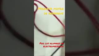 Maqueta motor de arranque Circuito de arranque Por los alumnos de electromecánica [upl. by Nadiya272]