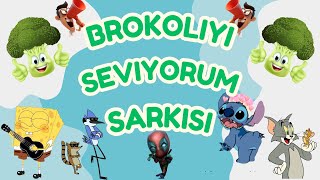 BROKOLİYİ SEVİYORUM ŞARKISI ÖZEL ANİMASYON CümbüşKids Çocuk ve Bebek Şarkıları [upl. by Retsev433]