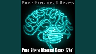 Pure Theta Binaural Beats 7hz [upl. by Maure293]