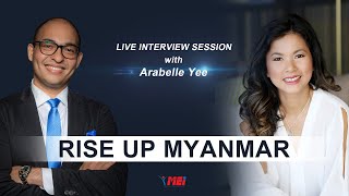 Coach amp Trainer Arabelle Yee နဲ့ Rise Up Myanmar LIVE Interview [upl. by Mora]