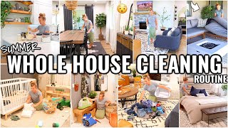 WHOLE HOUSE CLEAN WITH ME🏠 WEEKLY CLEANING ROUTINE  2023 CLEANING MOTIVATION [upl. by Orecul]