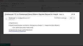 Managing Regrade Requests [upl. by Marcile]