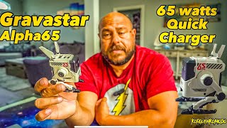 Gravastar ALPHA 65  Cargador de carga rapida 65 Watts [upl. by Bushweller]