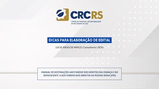 IRPF2024  Parte 2 Dicas para elaboração de edital [upl. by Aramac485]