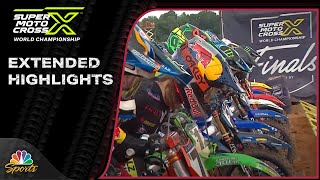 SuperMotocross Playoffs 2024 EXTENDED HIGHLIGHTS Round 1 Charlotte  9723  Motorsports on NBC [upl. by Alleuqcaj]