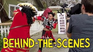 Hook Fight Scene  Homemade Behind the Scenes with the Real RUFIO [upl. by Kisor]