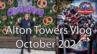 Alton Towers Vlog October 2024 [upl. by Resor]