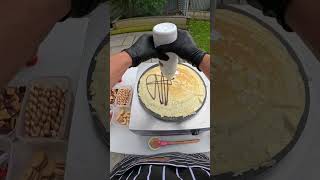 Would you try this crepe pancakes homemade business [upl. by Gneh818]