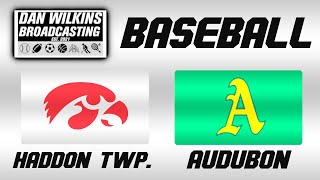 SJ Group 1 Quarterfinals Haddon Township Hawks  Audubon Green Wave Baseball 52924 [upl. by Ainavi300]