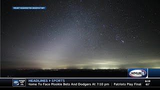 Zodiacal light spotted from atop Mount Washington [upl. by Potash]