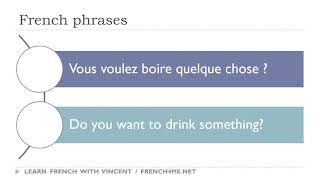 Your Daily 30 Minutes of French Phrases  520 [upl. by Lyrem835]