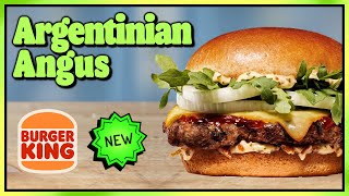 Burger King Argentinian Angus Review [upl. by Sharp]