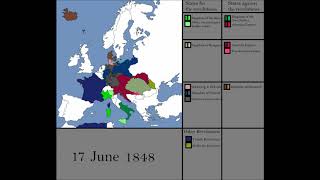 The Revolutions of 1848 Every Day [upl. by Ahsym]