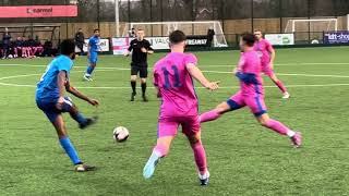 🎞️ Hilltop FC 🔵 13 🟣 Romford FC  FA Vase R5 Sat10Feb24 HIGHLIGHTS [upl. by Tnomyar713]