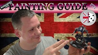 Warhammer40k Painting Guide  Armiger Warglaives Pt2 [upl. by Ennael]