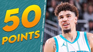 LaMelo Ball CRAZY 50 POINTS vs Bucks 🔥 FULL Highlights [upl. by Lezirg297]