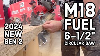 Milwaukee M18 FUEL 612quot Circular Saw 283320  NEW 2024 Gen 2 [upl. by Biddie]