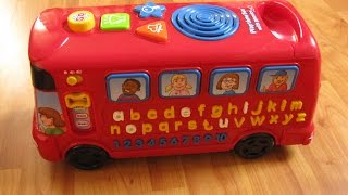 Vtech Playtime Bus with Phonics Great Interactive Toy [upl. by Anitsrik]