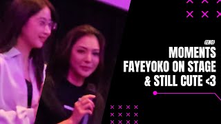 16052024 FAYEYOKO FANMEETING ON STAGE Faye amp Yoko [upl. by Hammad]