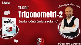 Trigonometri2  Açılar Dönüşümler Sıralama  Pdf öğrenmegarantili [upl. by Yramesor]