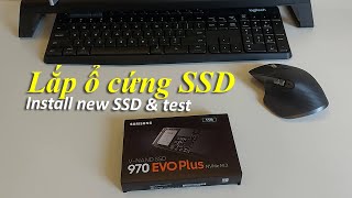 Lắp ổ cứng SSD Samsung 970 EVO Plus 1TB PCIe NVMe [upl. by Gorski204]