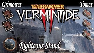 Vermintide 2 Righteous Stand Tomes and Grimoires Locations [upl. by Rimaa]