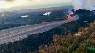 LAVA RIVER from Hawaii Volcano Eruption 🔥 [upl. by Odinevneib]