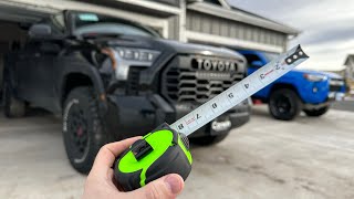 WILL IT FIT IN THE GARAGE 2023 Toyota Tundra TRD Pro with 35s [upl. by Sabir]