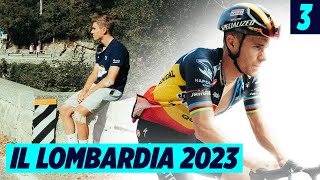 Taking you with me to Il Lombardia 2023  Remco  3 [upl. by Kalie366]