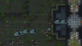 Fighting Centipedes in Rimworld with Combat Extended  Part 2 [upl. by Hazeefah]