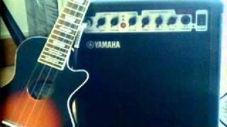 teste uku les paul yamaha GA 15wmv [upl. by Adigun785]