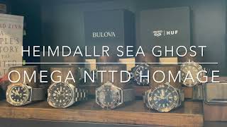 Is the Heimdallr Sea Ghost Omega Sea Master No Time To Die homage any good watchreview 007 [upl. by Ayerhs]